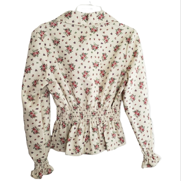 Vintage Upstairs Closet Floral Print Top - Picture 2 of 16